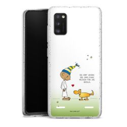 Carry Case Hülle Transparent/glitter ohne Band