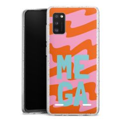 Carry Case Hülle Transparent/glitter ohne Band