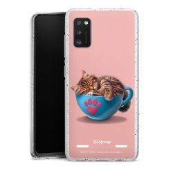 Carry Case Hülle Transparent/glitter ohne Band