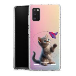 Carry Case Hülle Transparent/glitter ohne Band