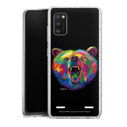 Carry Case Hülle Transparent/glitter ohne Band