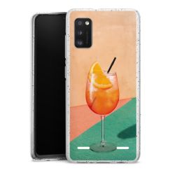 Carry Case Hülle Transparent/glitter ohne Band