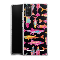 Carry Case Hülle Transparent/glitter ohne Band