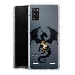 Carry Case Hülle Transparent/glitter ohne Band