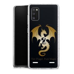 Carry Case Hülle Transparent/glitter ohne Band