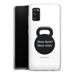 Carry Case Hülle Transparent/glitter ohne Band