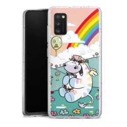 Carry Case Hülle Transparent/glitter ohne Band