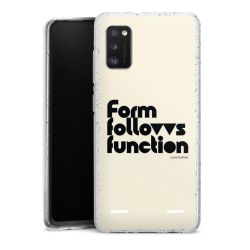 Carry Case Hülle Transparent/glitter ohne Band