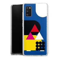 Carry Case Hülle Transparent/glitter ohne Band