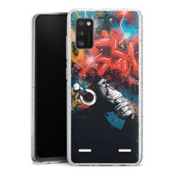 Carry Case Hülle Transparent/glitter ohne Band