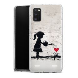 Carry Case Hülle Transparent/glitter ohne Band