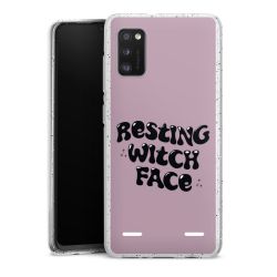 Carry Case Hülle Transparent/glitter ohne Band