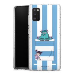 Carry Case Hülle Transparent/glitter ohne Band