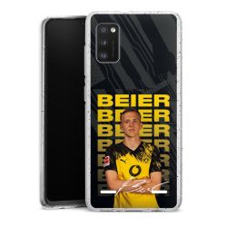 Carry Case Hülle Transparent/glitter ohne Band