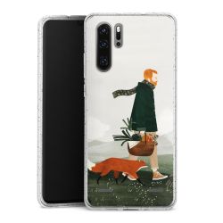 Carry Case Hülle Transparent/glitter ohne Band