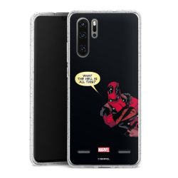 Carry Case Hülle Transparent/glitter ohne Band