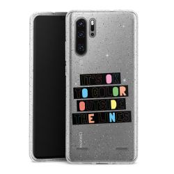 Carry Case Hülle Transparent/glitter ohne Band