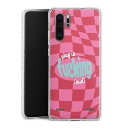 Carry Case Hülle Transparent/glitter ohne Band