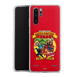 Carry Case Hülle Transparent/glitter ohne Band