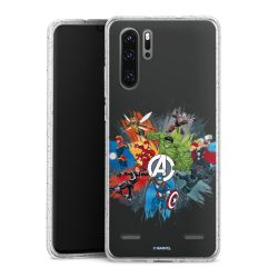 Carry Case Hülle Transparent/glitter ohne Band