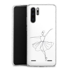 Carry Case Hülle Transparent/glitter ohne Band