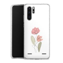 Carry Case Hülle Transparent/glitter ohne Band