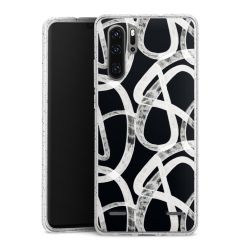 Carry Case Hülle Transparent/glitter ohne Band