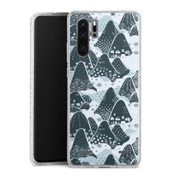 Carry Case Hülle Transparent/glitter ohne Band