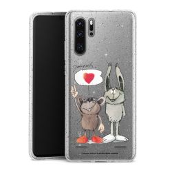 Carry Case Hülle Transparent/glitter ohne Band