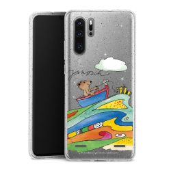 Carry Case Hülle Transparent/glitter ohne Band