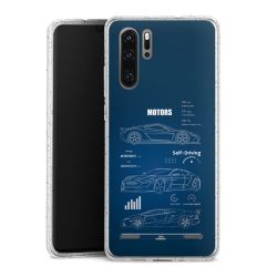 Carry Case Hülle Transparent/glitter ohne Band