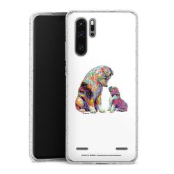 Carry Case Hülle Transparent/glitter ohne Band