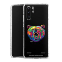 Carry Case Hülle Transparent/glitter ohne Band