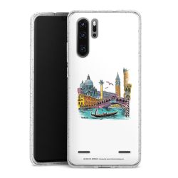 Carry Case Hülle Transparent/glitter ohne Band