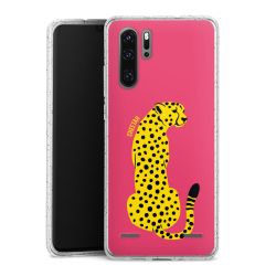 Carry Case Hülle Transparent/glitter ohne Band