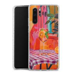 Carry Case Hülle Transparent/glitter ohne Band