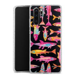 Carry Case Hülle Transparent/glitter ohne Band