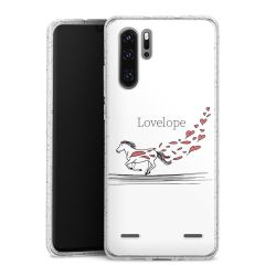 Carry Case Hülle Transparent/glitter ohne Band