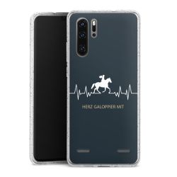 Carry Case Hülle Transparent/glitter ohne Band