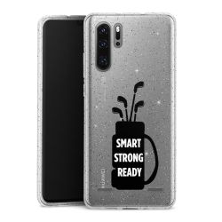 Carry Case Hülle Transparent/glitter ohne Band