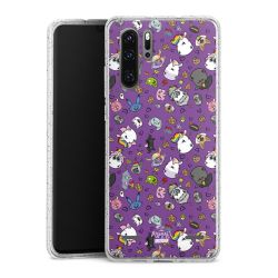 Carry Case Hülle Transparent/glitter ohne Band