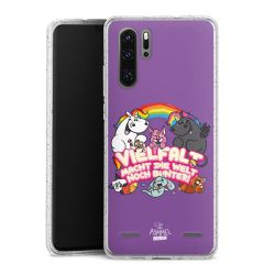 Carry Case Hülle Transparent/glitter ohne Band