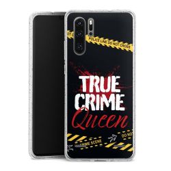 Carry Case Hülle Transparent/glitter ohne Band