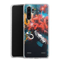 Carry Case Hülle Transparent/glitter ohne Band