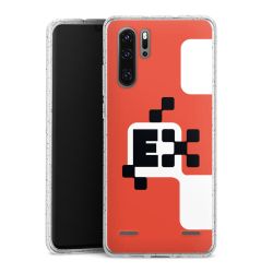 Carry Case Hülle Transparent/glitter ohne Band