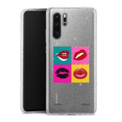 Carry Case Hülle Transparent/glitter ohne Band