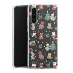 Carry Case Hülle Transparent/glitter ohne Band