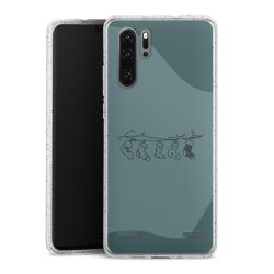 Carry Case Hülle Transparent/glitter ohne Band