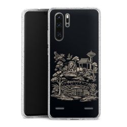 Carry Case Hülle Transparent/glitter ohne Band