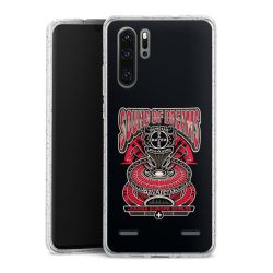 Carry Case Hülle Transparent/glitter ohne Band